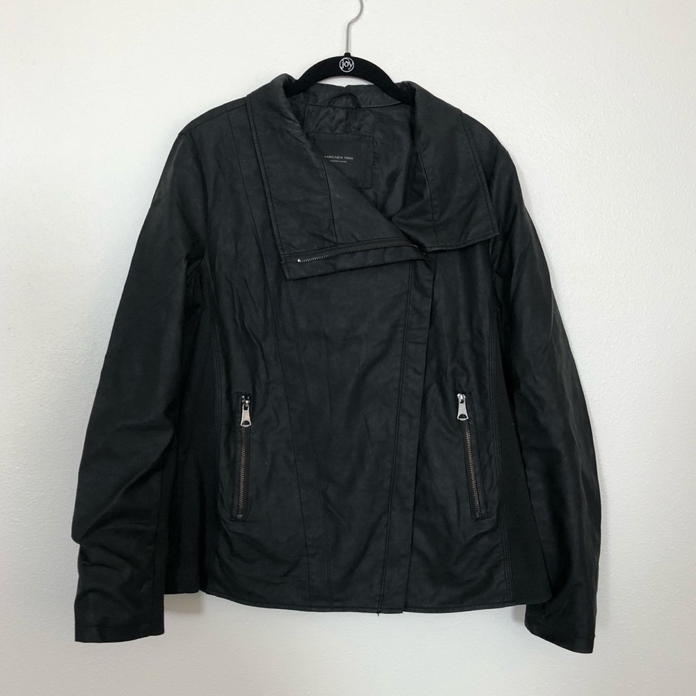 Marc New York: Kayseri Faux Leather Moto Jacket